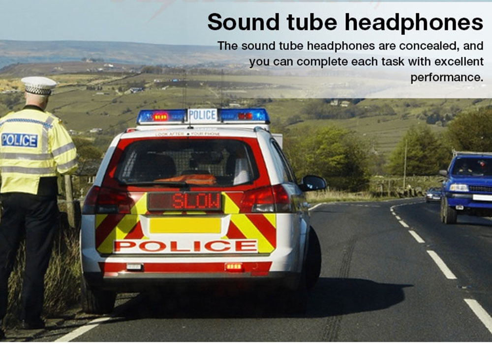 Police communication earpieces