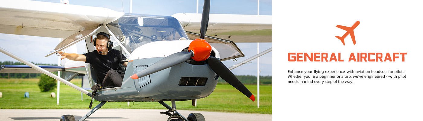 pilot headset aviation
