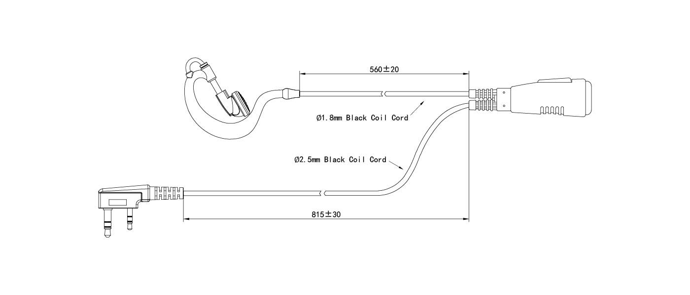 two way radio headphones