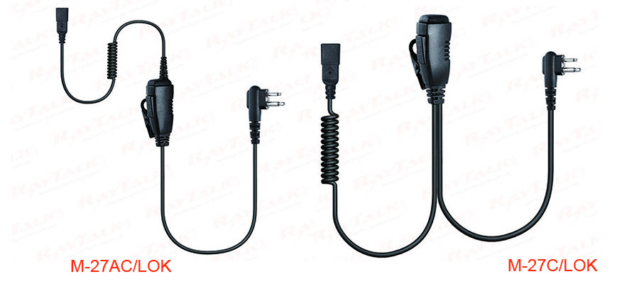 two way radio ear hook headphones