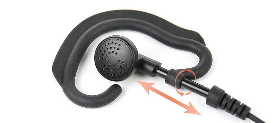 walkie talkie earpiece ptt for radio