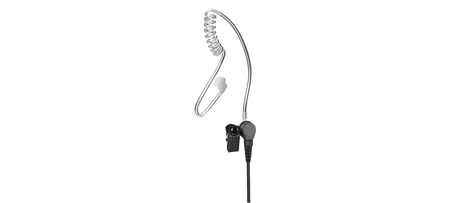 acoustic clear tube headset earpiece