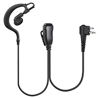 EM-2027 G-Hook earpiece two way radio communication headphone headset