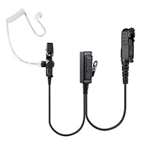 Two Way Radio Earpiece Security covert surveillance Headphones with PTT