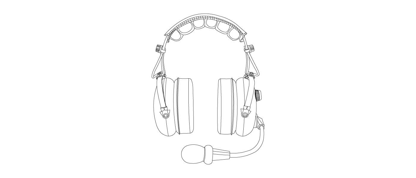 walkie talkie boom microphone headset