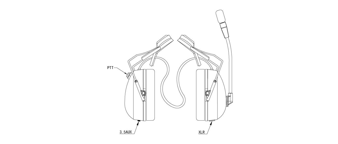 heavy duty helmet headset