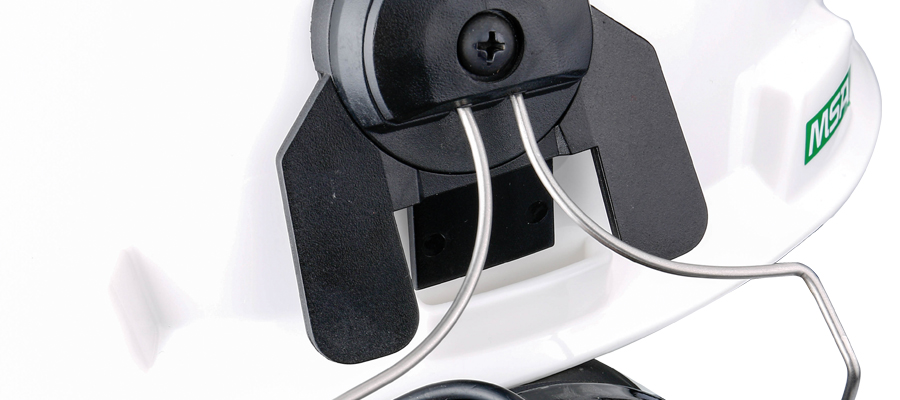 safety helmet headset