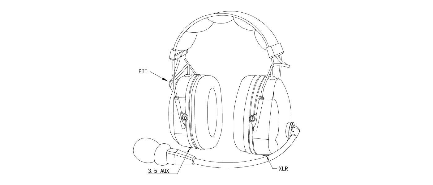 walkie talkie racing headset