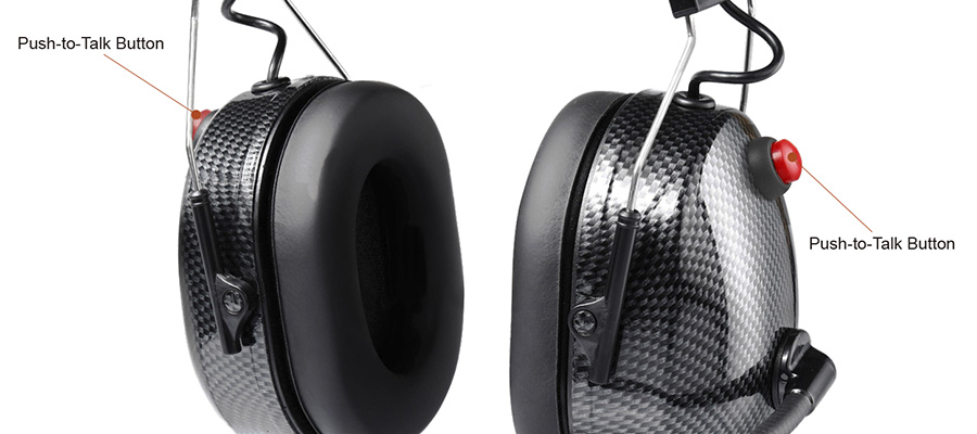 walkie talkie noise canceling headset