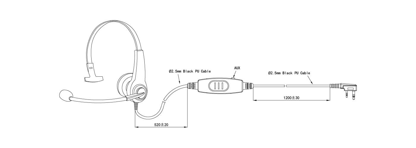 security earpiece headset