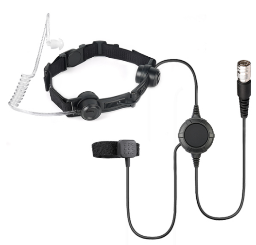 Tactical throat microphone