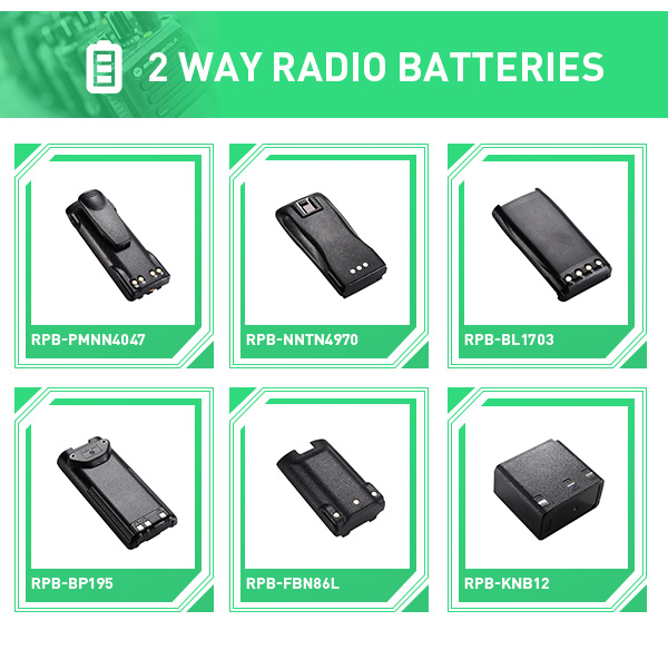 two way radio battery suppliers