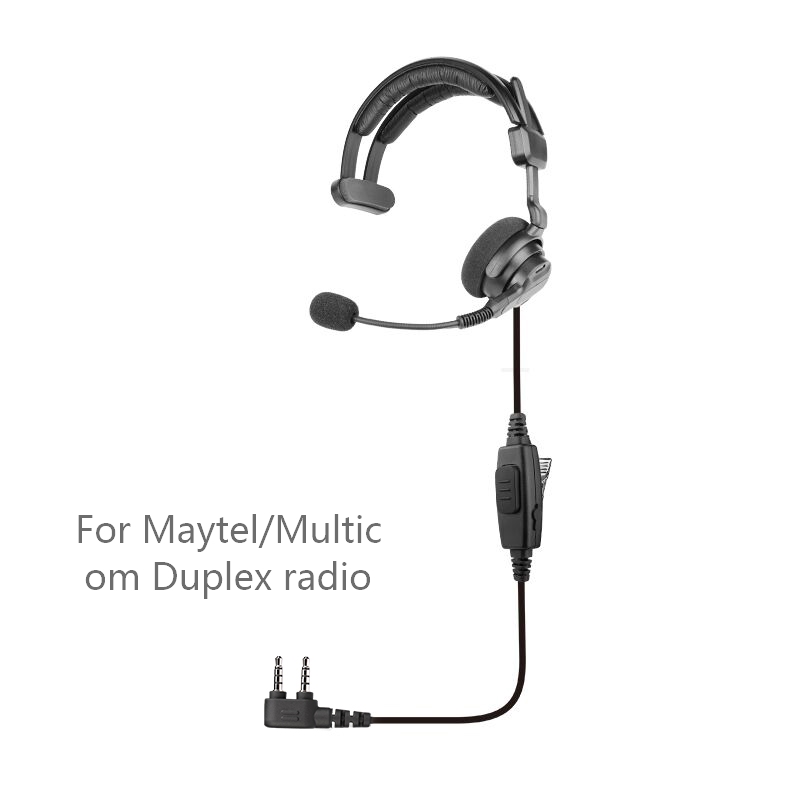 Duplex radio headset