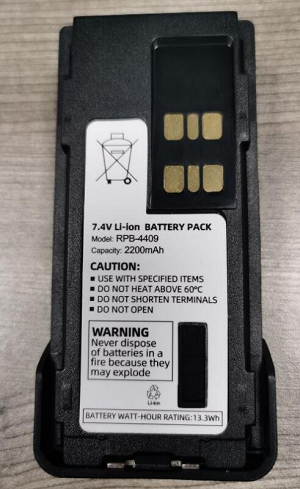motorola dp4400 battery