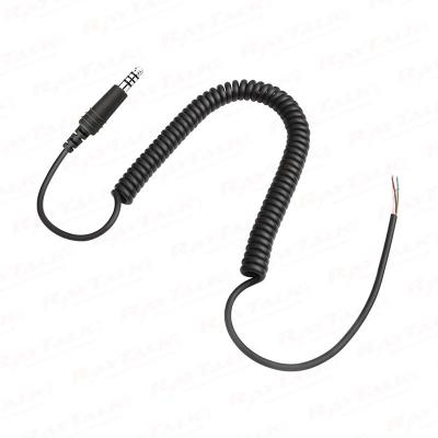 Replace Helicopter Headset Coiled Cord