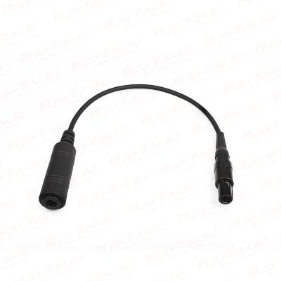 CB-09 Helicopter Headset to 6-pin LEMO Adapter Connector Cable