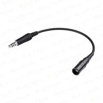 Bose A20 6 pin LEMO headset to Helicopter headset adapter