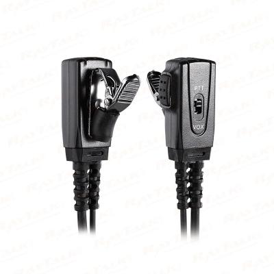 EM-3242V D-Shape earpiece headset with VOX  for walkie talkie 2 way radio