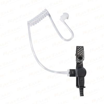 EM-4238P in ear Covert Acoustic Tube surveillance security earpiece for Radio