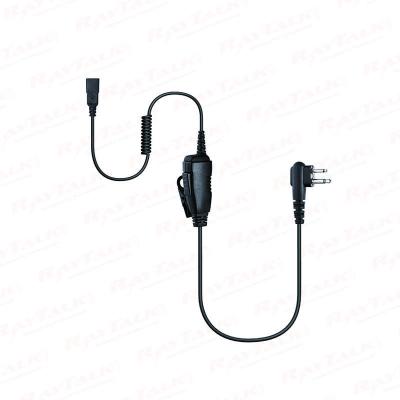 M-27/LOK Male Snap Lok Single Wire radio Earpiece Kits with In-Line PTT