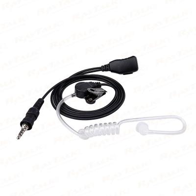 EM-4022 Covert radio communication earpiece headphones with mic for Walkie Talkie