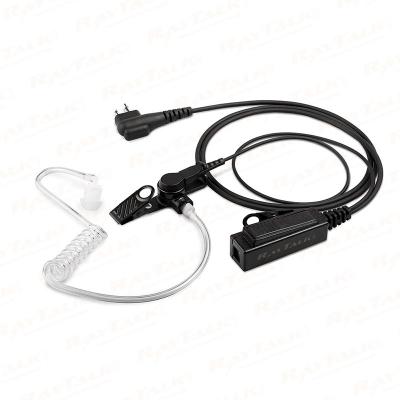 EM-4238T Portable Two Way Radio Earpiece Security covert surveillance Headphones with PTT