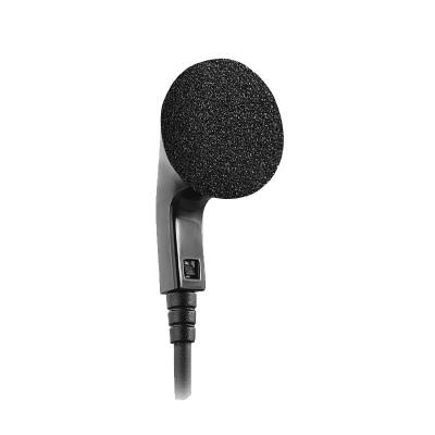 E-10C 3.5mm Earbud Listen Only Earpiece with sponge cover