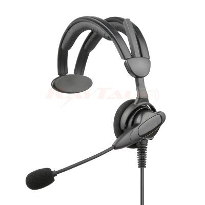 RHS-0536 Radio Medium duty Over-the-head Single Ear Headset with Noise cancelling Mic and PTT