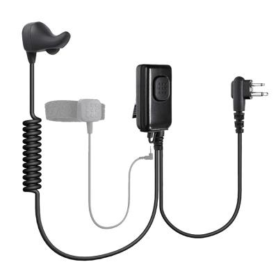 EM-5030C radio Ear bone conduction microphone earpiece with finger PTT