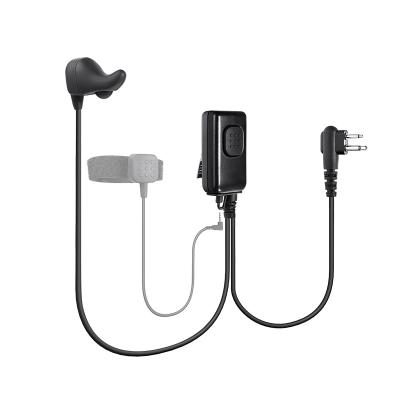 Ear bone conduction microphone earpiece