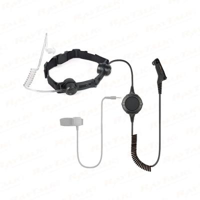 Heavy tactical duty throat microphone