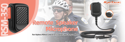 Waterproof Remote Speaker Microphone